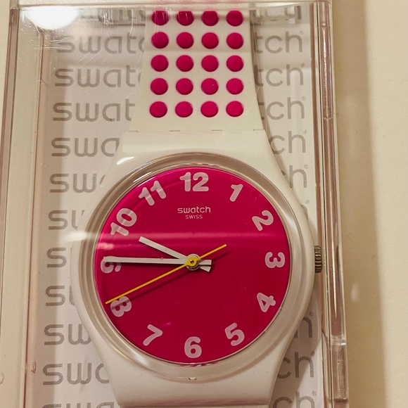 Swatch Other - BRAND NEW PINK Swatch in box with all packaging tags